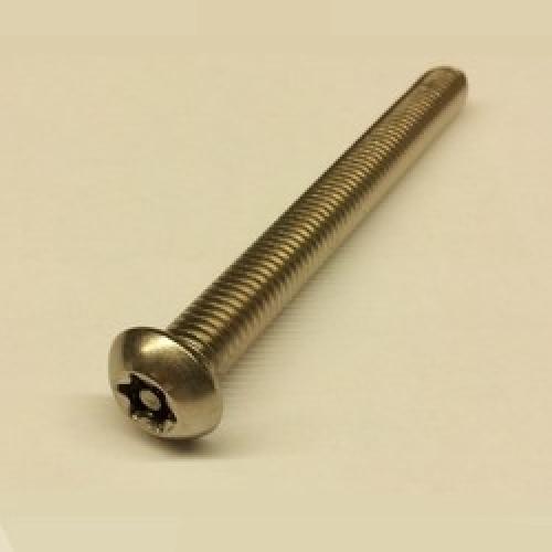 M6  x 40  ST/ST MT SCREWS  *6 LOBE PIN* BUTTON HD