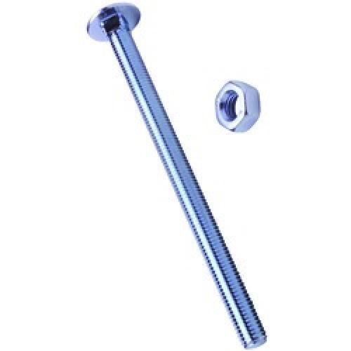 M10 x 90     CUP SQU HEX  MILD STEEL ZINC