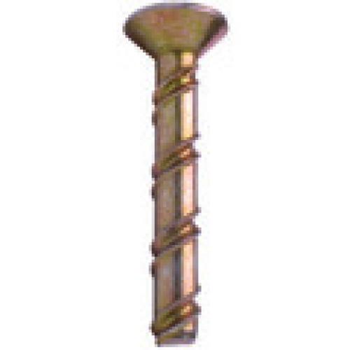 Countersunk Head, Steel, Zinc Plated