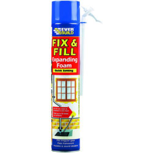 EVERBUILD   FIX & FILL EXPANDING FOAM    750ml