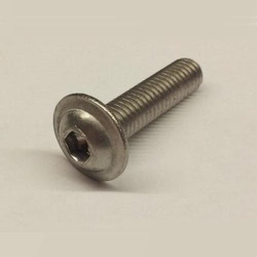 M4   x 25        A2 ST/ST  FLANGED SOC BUTTON HEAD