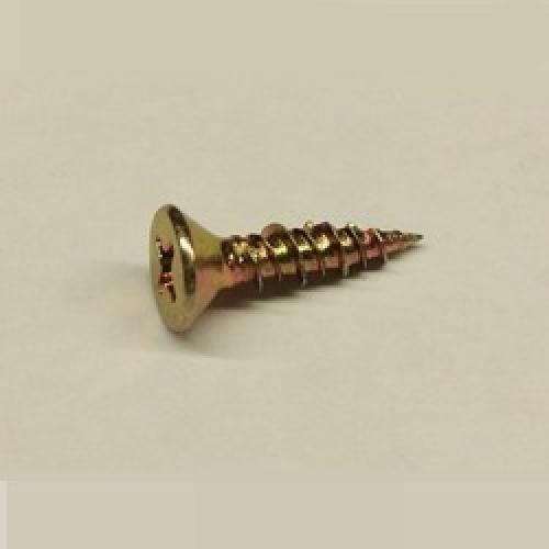 No8  x 5/8   STEEL BZP POZI CSK *HI-LO* S/TAPPER