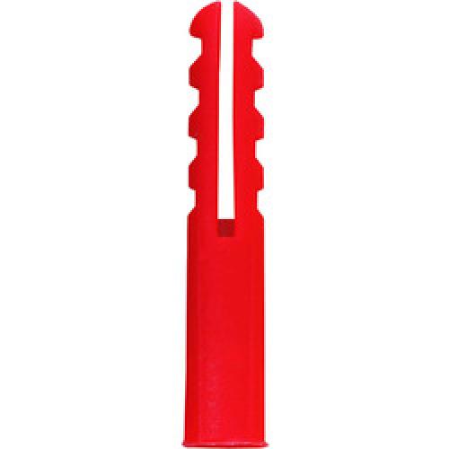 RED   RAWL PLASTIC PLUGS (No6-12)       Ref:67-913
