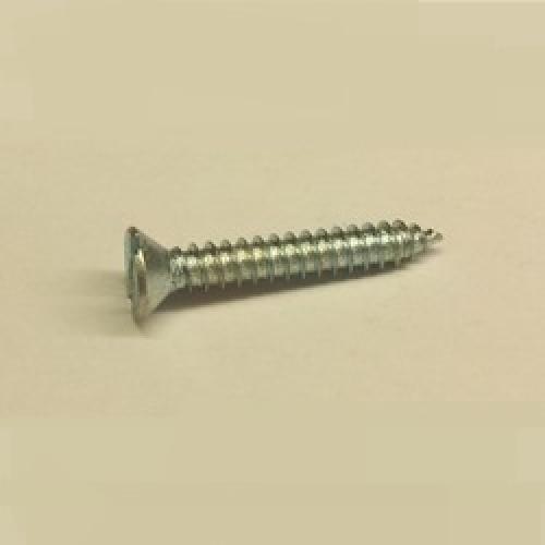 No10 x 1     STEEL BZP SLOT CSK     SELF TAPPERS