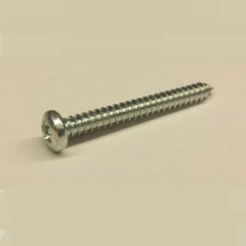 No8  x 1/2   STEEL BZP SLOT PAN TYPE B S/TAPPERS