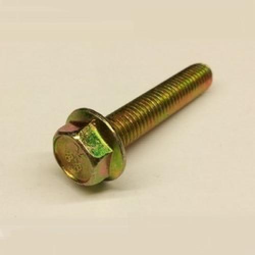 M5  x 12     Gr8.8 BZP SERRATED FLANGE HEX SET