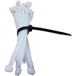 4.8 X 200   CABLE TIE  PACKS OF 100 - NEUTRAL