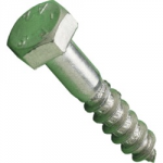 6mm  x 25        A2 ST/ST  HEX HD COACHSCREWS