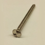 No12 x 2     CLUTCH HEAD  CSK WOODSCREW  M/S BZP
