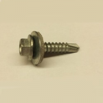 5.5 X 38 SELF DRILL SCREW  LIGHT SECT c/w 16mm WASH