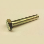 3/8   BSF x 1      Gr R  HT HEX SETS*ZINC PLATED*