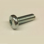 M6   x 25        ZINC M/S T-DRIVE PAN HD SCREW