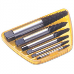 6 PIECE SCREW EXTRACTOR SET           (Ref:0295)