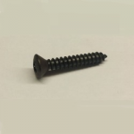 No8  x 3/4   STEEL BLACK POZI RAISED  CSK S/TAPPER