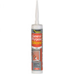 WHITE GENERAL PURPOSE SILICONE SEALANT  300ml