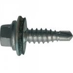 6.3 x 22 STITCHING SCREW HEX HD No1pt + 16mm WASH