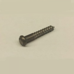 No8  x 1/2   M/S S/COL  SLOT ROUND HD WOODSCREW